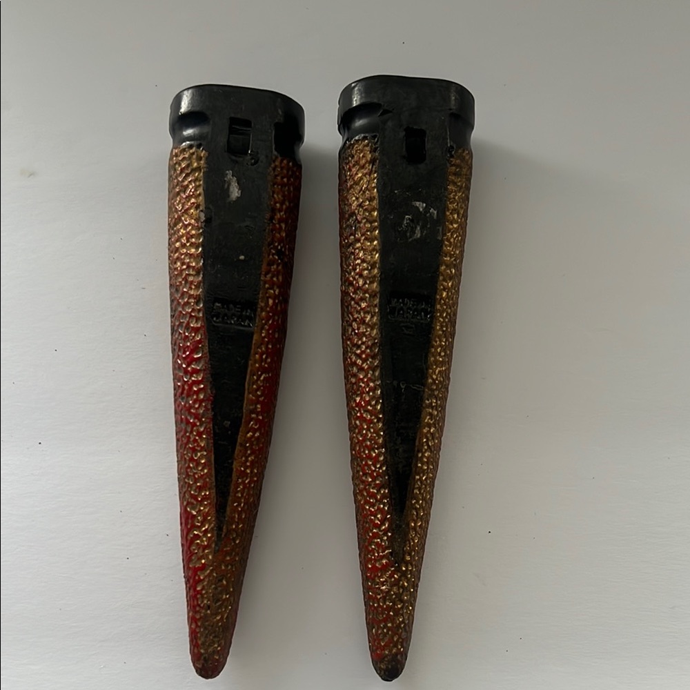 Textured Wall Sconces with Black Dragon Design - Picture 2 of 11
